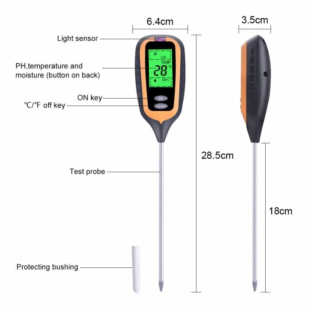4 in 1 Soil PH tester