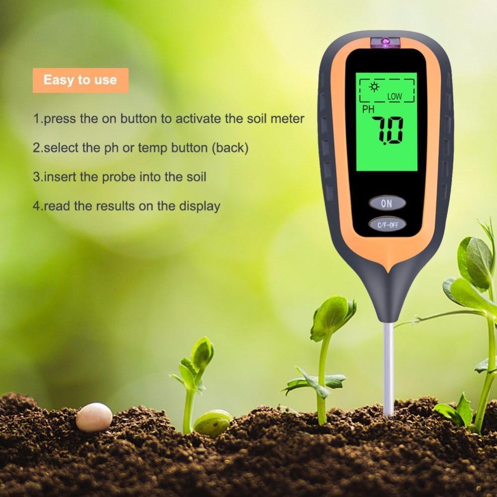 4 in 1 Soil PH tester