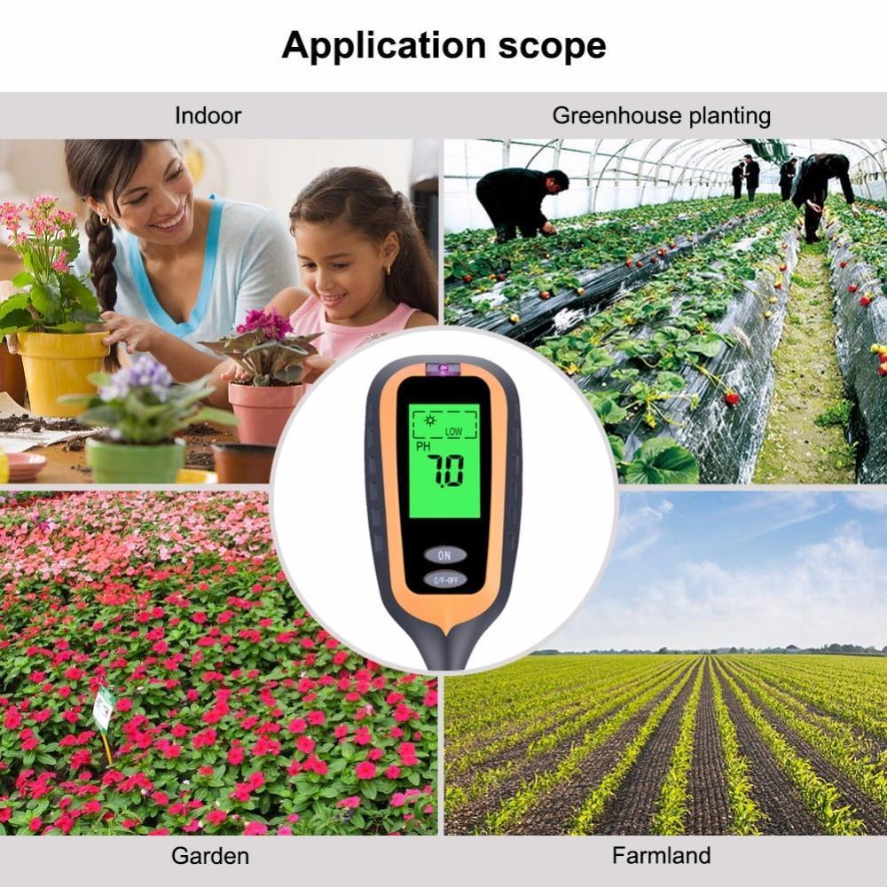 4 in 1 Soil PH tester