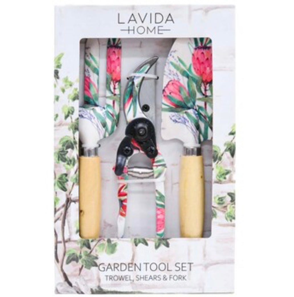 GARDEN TOOLS S/3 NATIVES