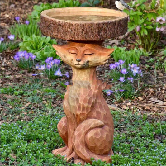 New Fox Resin Sculpture Decoration Cartoon